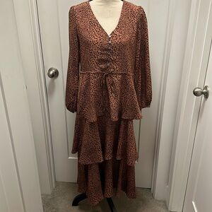 Mystree Leopard Print Dress NWT 🐆